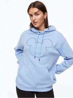 H&M Embroidered Mickey Mouse Hoodie